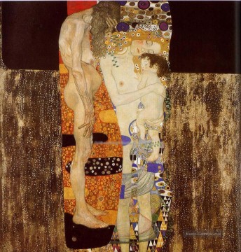 Gustave Klimt Werke - die drei Lebensalter Gustav Klimt
